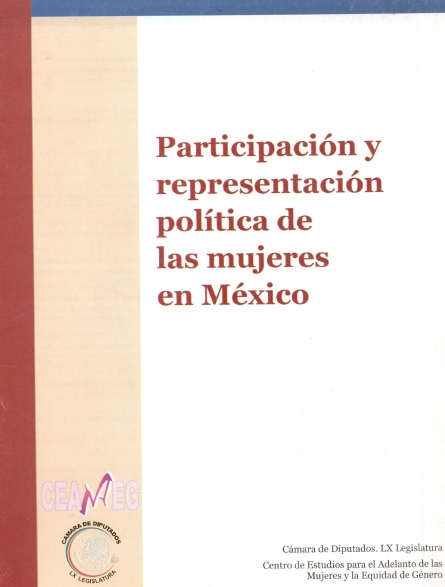 Participación y representación política de las mujeres en México 