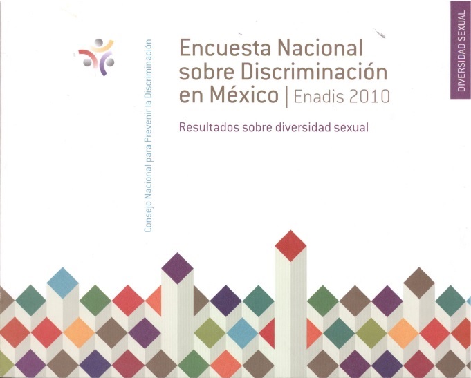 Encuesta nacional sobre discriminación en México. Resultados sobre diversidad sexual 