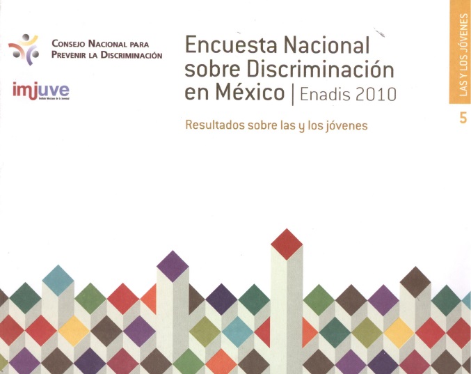 Encuesta nacional sobre discriminación en México. Resultados sobre las y los jóvenes