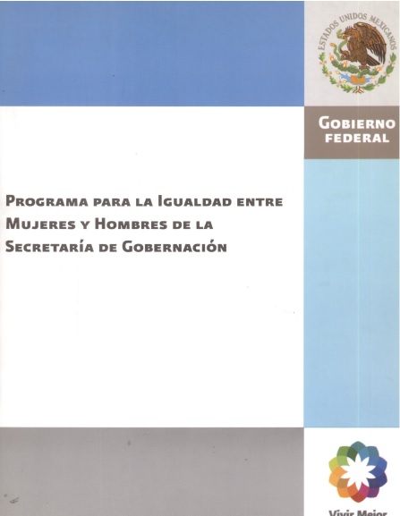 Programa para la igualdad entre mujeres y hombres de la secretaría de gobernación
