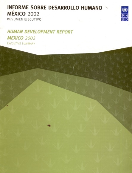 Informe sobre desarrollo humano México 2002