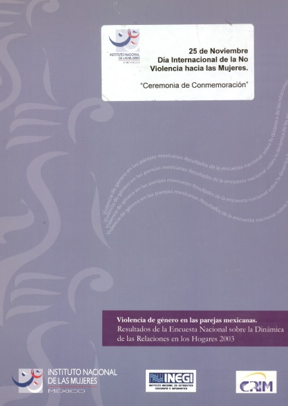 Violencia de género en las parejas mexicanas 