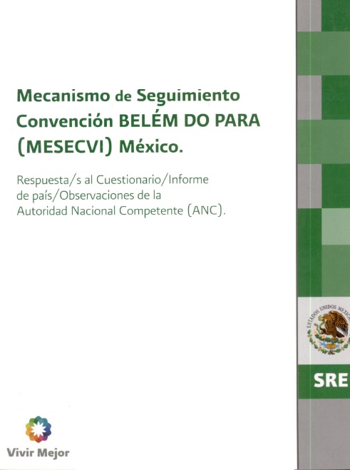 Mecanismo de seguimiento convención BELÉM DO PARA (MESECVI) México