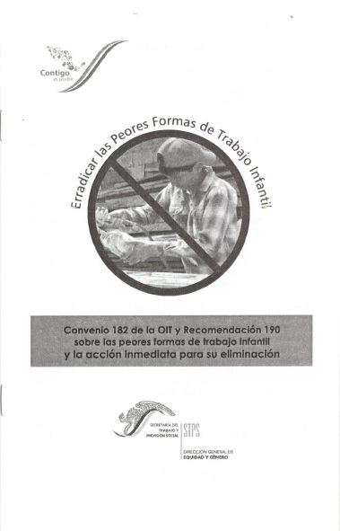 Convenio 182 de la OIT y recomendación 190 sobre las peores formas de trabajo infantil y la acción inmediata para su eliminación