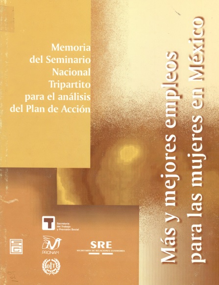 Memoria del seminario nacional tripartito para el análisis del plan de acción