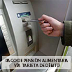 Calendario de pago a jubilados y pensionados